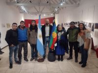 “Abrazo a la interculturalidad”: Mapuches hicieron entrega de la “wenu foye” al subsecretario de cultura Andres Zerneri