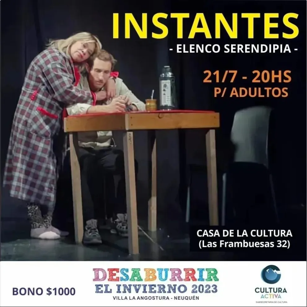 Teatro en La Casa de la Cultura. “el futuro es nuestro por prepotencia del trabajo”