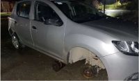 Los "robaruedas" no dan respiro: en menos de una semana, robaron en 4 lugares diferentes.