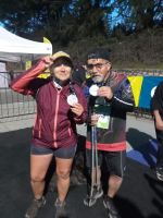 "Una enfermedad condiciona, pero no limita: 15 Km logrado"