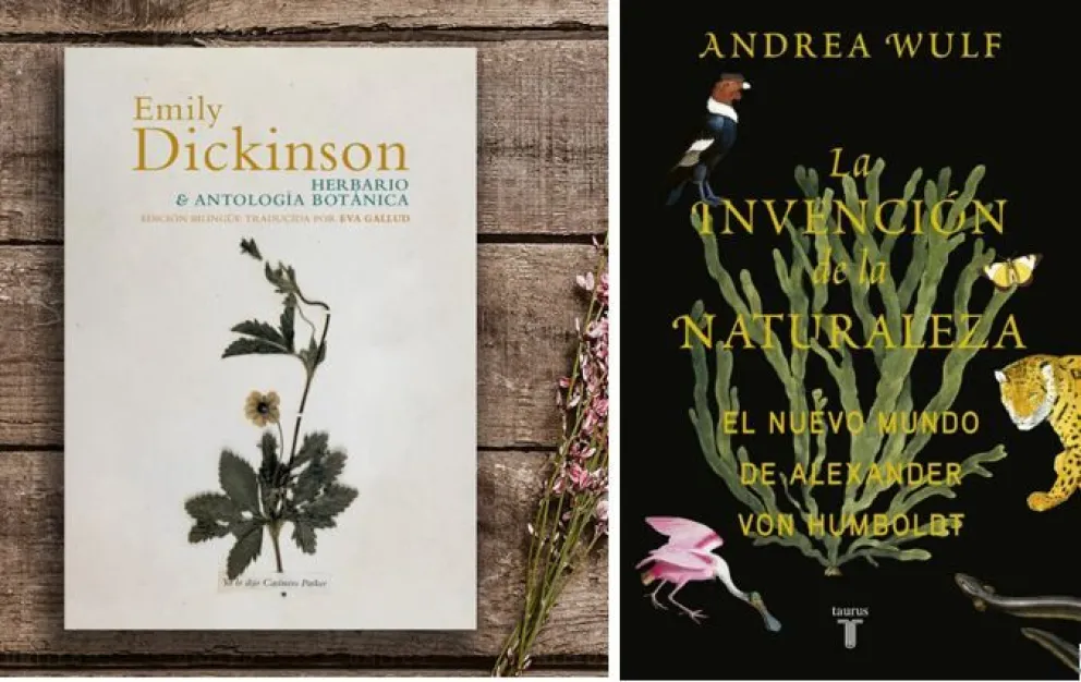 Lecturas Nutritivas: el Grupo Árbol recomienda Herbario de Emily Dickinson y La invención de la Naturaleza de Andrea Wulf