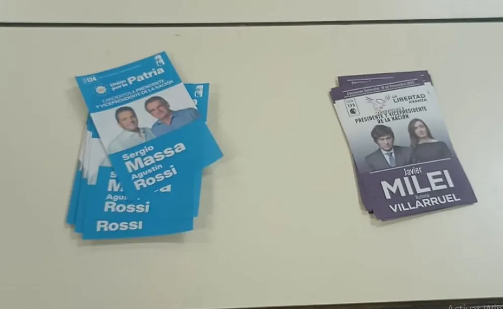  Milei obtuvo un rotundo triunfo en Angostura: se impuso por 5.780 votos contra 2.791 de Massa