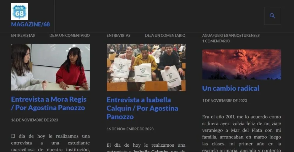 El CPEM 68 lanzó su propia revista digital