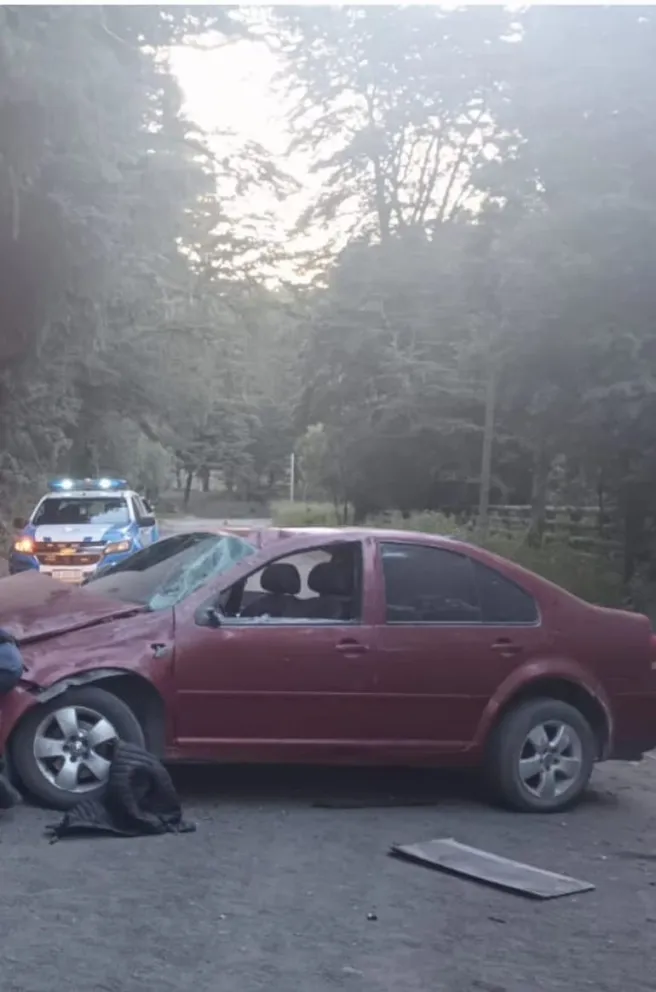 Fatal accidente en la calle Quetrihue 