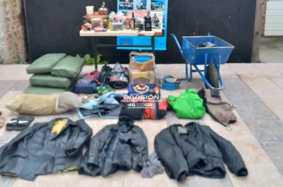 Detuvieron a un sujeto que tras un raid delictivo y lesionó a dos efectivos