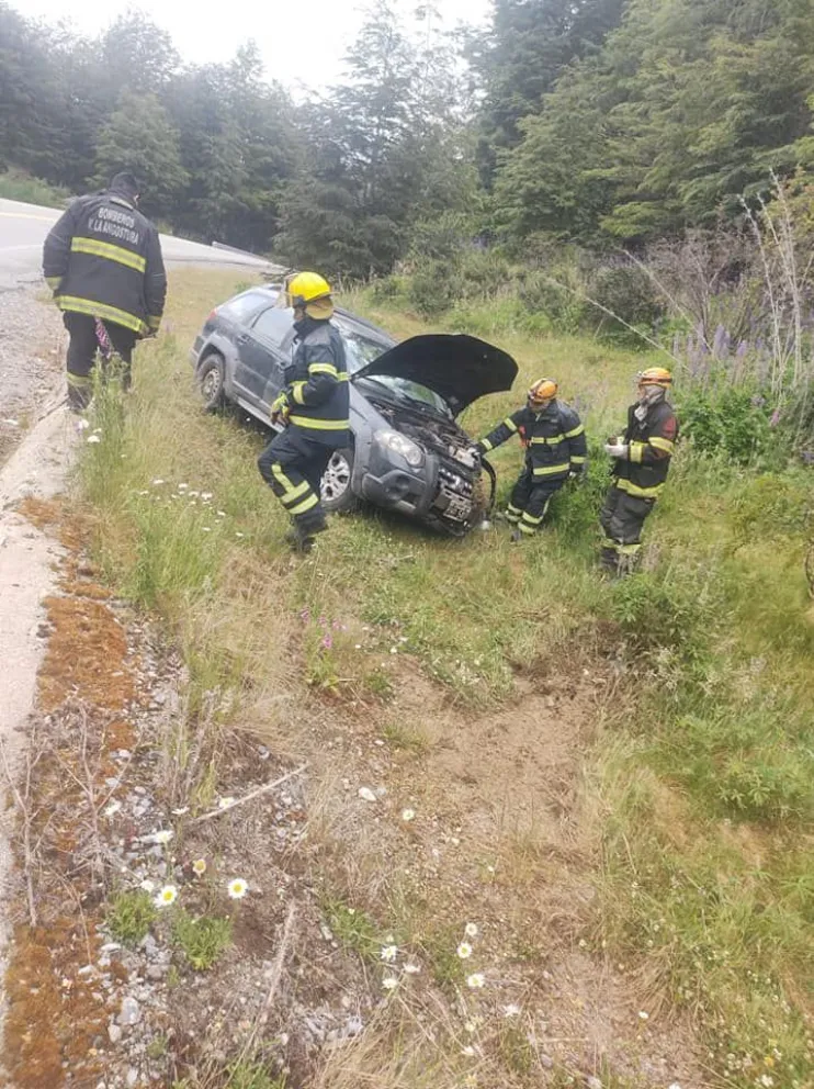 Solo daños materiales en un accidente ocurrido en la Ruta 7 Lagos