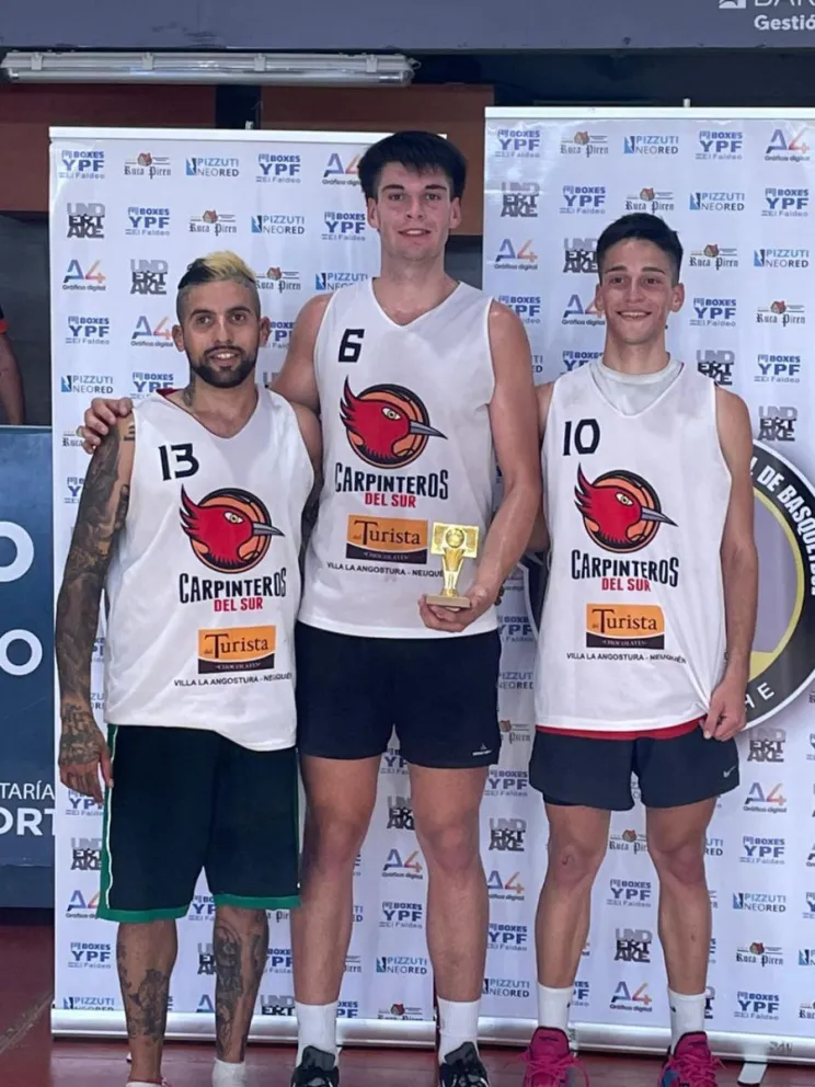 El basquet 3x3 local cosechó un segundo puesto en Bariloche