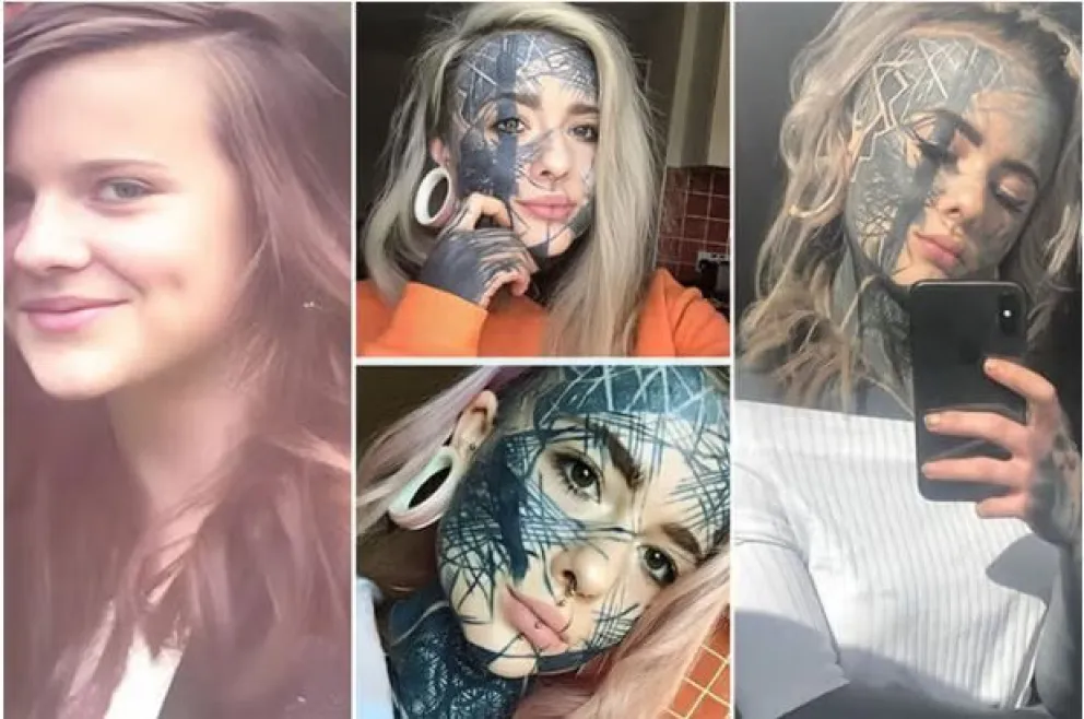 Seleccion de tatoos faciales 