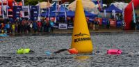 Oceanman, la competencia mundial de natación de aguas abiertas abre el calendario en el Lago Espejo