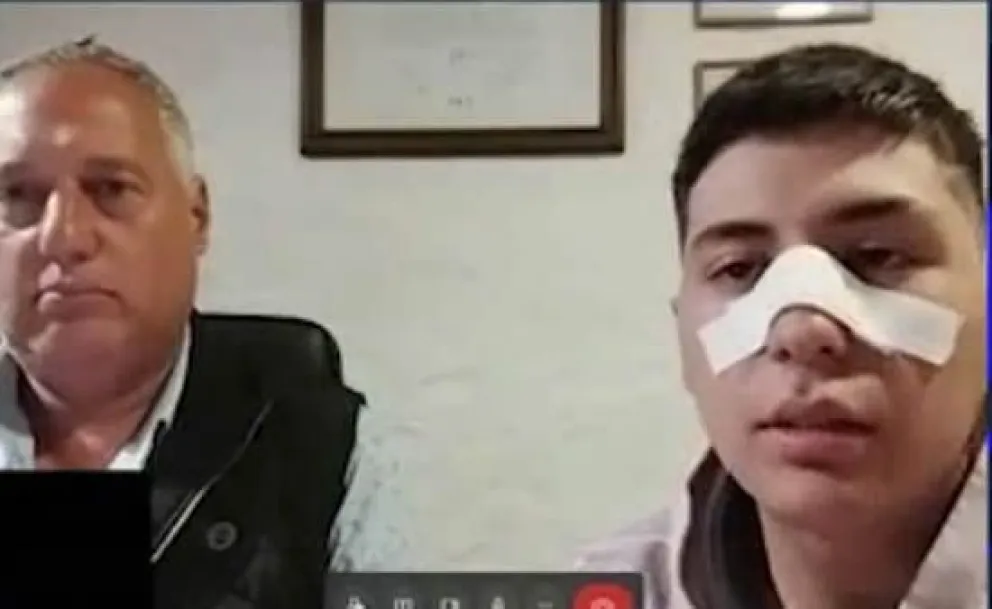 Habló el joven agredido por el policía: “En ningún momento dio la voz de alto”