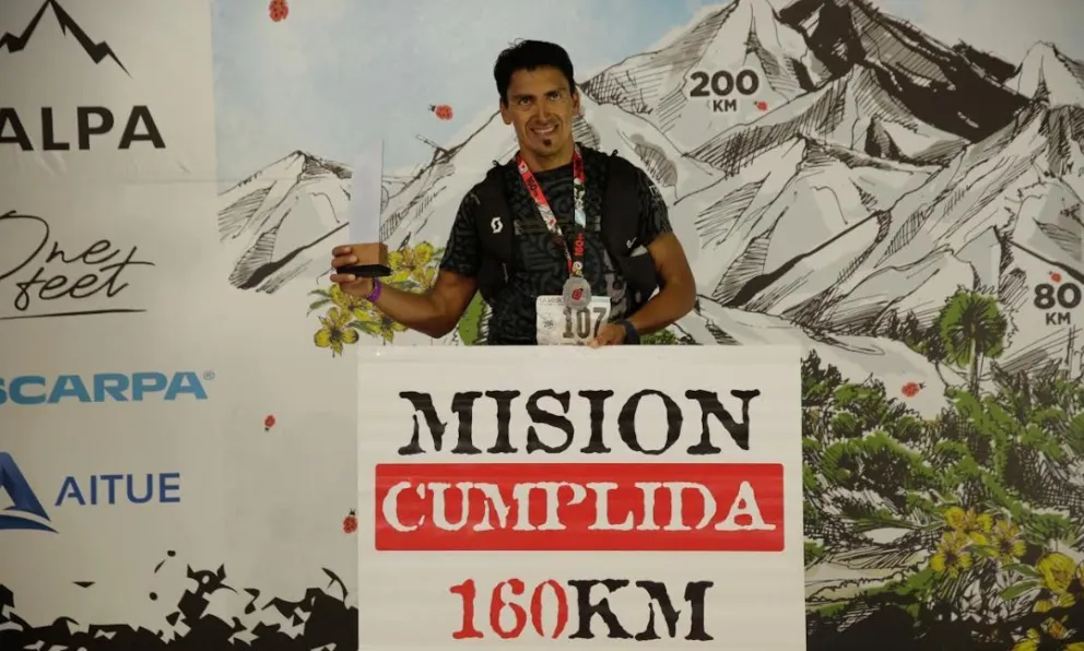 Samuel Ayala  dueño de los 160k de la Misión Race