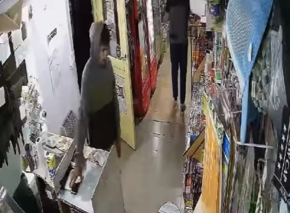 Inseguridad: Robó un celular y quedó escrachado por las cámaras (ver video)