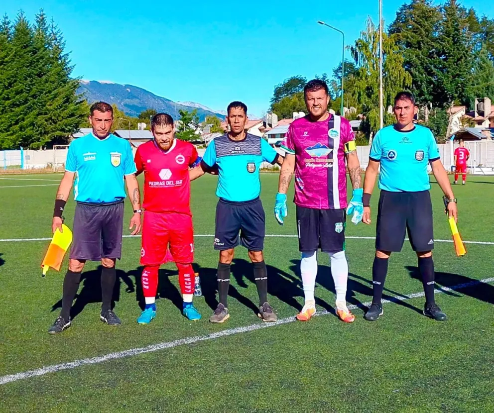 Las Piedritas victoria y goleada ante el líder Lacar en el Andrés Martin