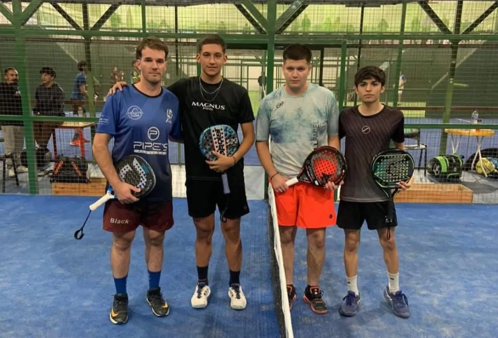 Gran presentación de Siebenhart y Barreiro en el torneo Patagónico de padel llegando a semifinales