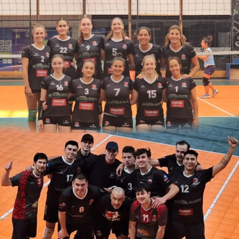 El voley de primera división masculino y femenino de Carpinteros del Sur comienza la temporada 2024