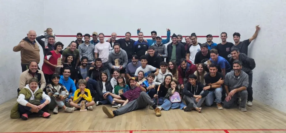 Éxito y emoción en el último torneo de squash en Patagonia Squash