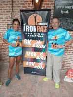 Fernanda Godoy y Alejandro Heredia de gran presentación en el triatlón IronPaz
