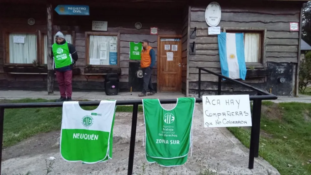 No hay atención en el registro Civil por un paro de ATE de 48 horas