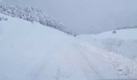 Paso Cardenal Samoré: paredones de dos metros de nieve y tránsito suspendido 