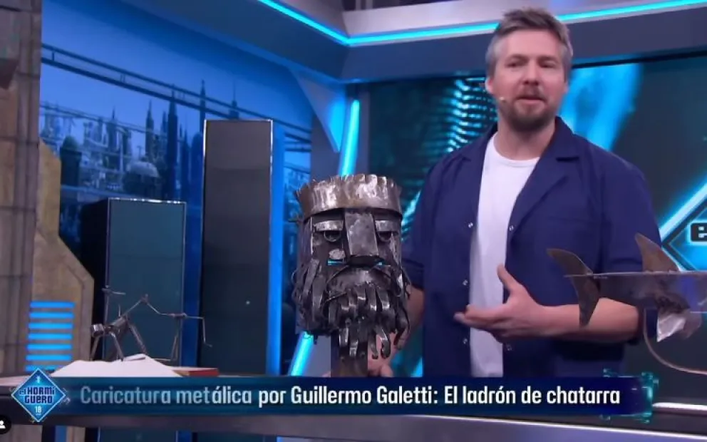 Así fue la presentación de Guillermo Galetti en la TV de España ( ver video)