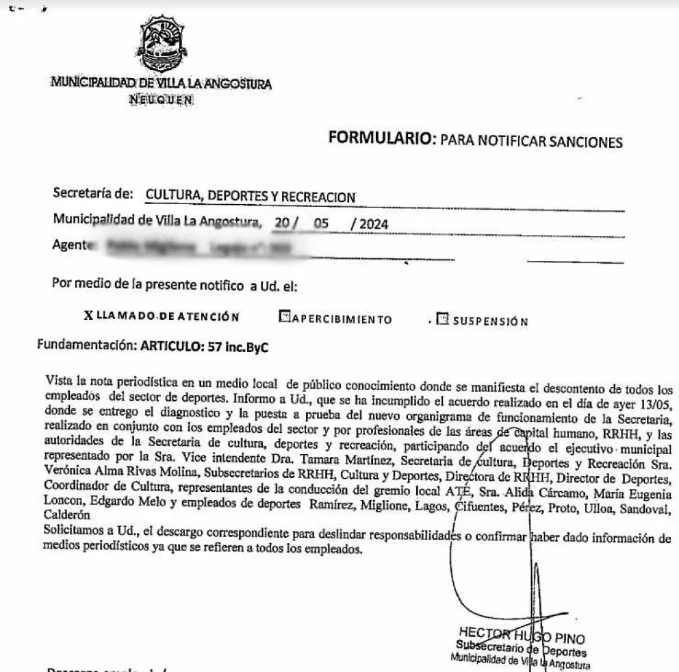 ¿Persecución laboral? Sancionaron trabajadores a municipales porque supuestamente “hablaron” con DiarioAndino