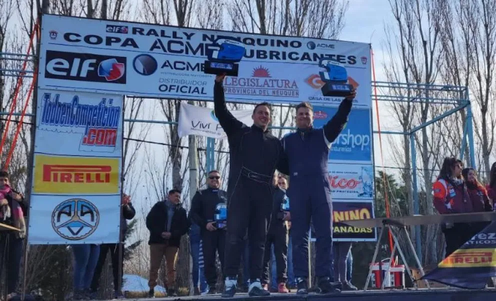 Segundo puesto para Matinés en Picún Leufú y candidato firme para la categoría