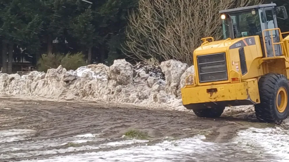 Clic Urbano: tras las quejas, limpiaron la pista de atletismo