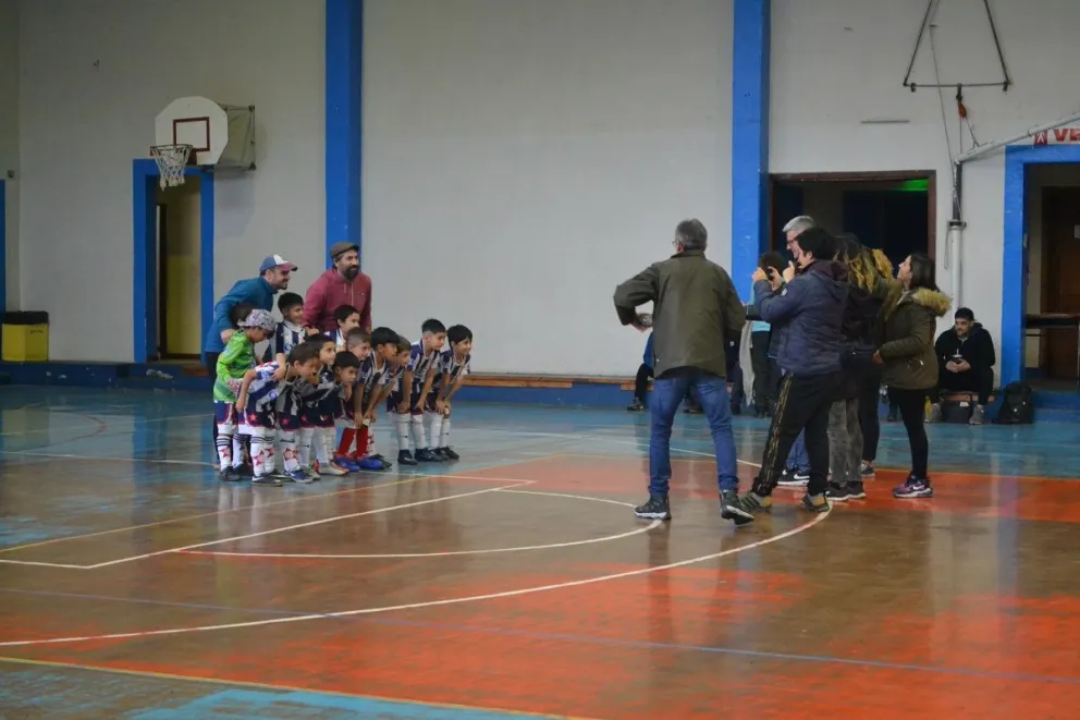 Comienza un nuevo torneo de futbol de salón infantil en el Barbagelata