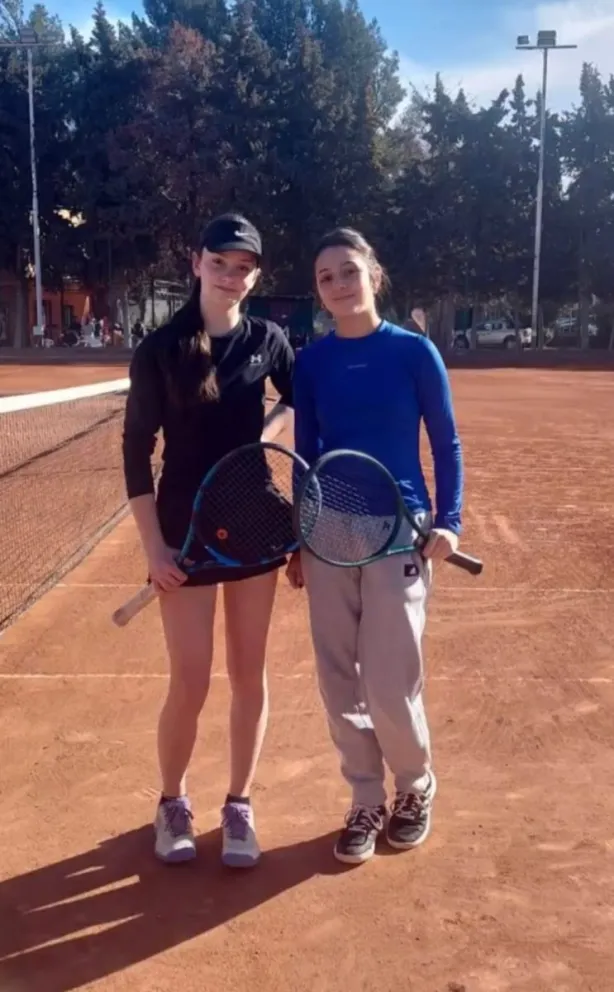 Excelente presentación de Justine Charbonnel en el abierto de tenis que se disputó en Neuquén