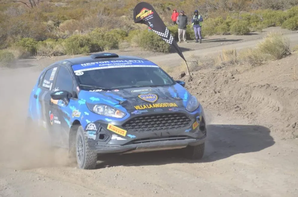 Final con gusto amargo para Martínez en la novena del rally neuquino en Chos Malal