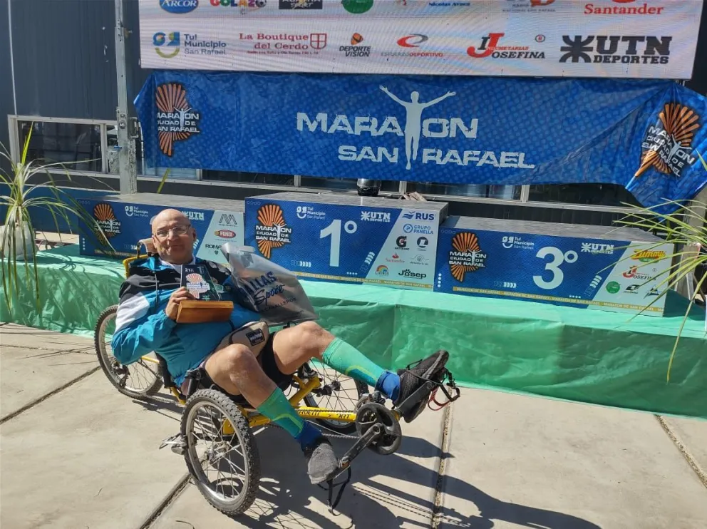 Ariel Hess: de la decepción en Buenos Aires a la victoria personal en la Media Maratón de San Rafael
