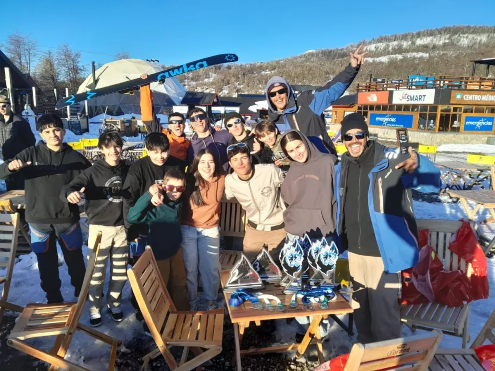 El esquí fuera de pista consiguió campeonatos nacionales en el cierre del circuito en Chapelco