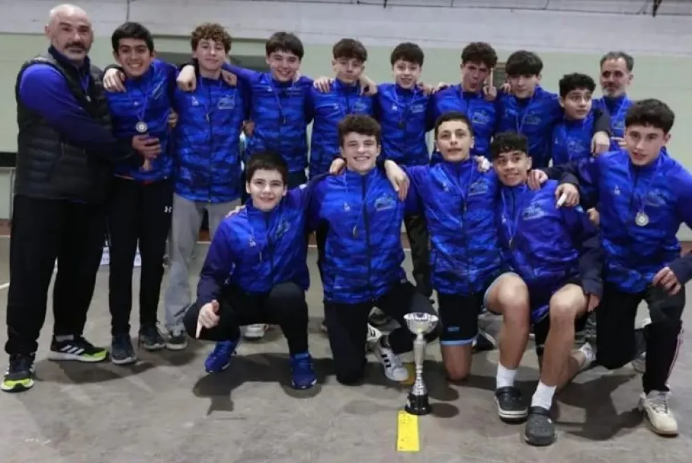 Los menores del handball del CEF N° 7 se coronaron campeones del Nacional Fase 1