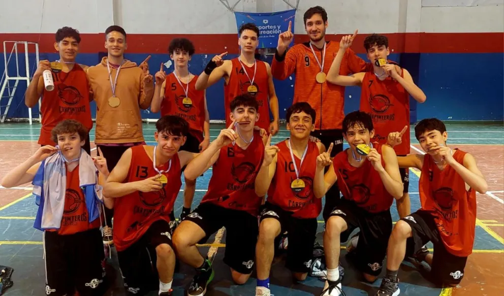 El básquet de Carpinteros del Sur y el tenis de mesa del CEF  7 a las finales provinciales de los Juegos Regionales