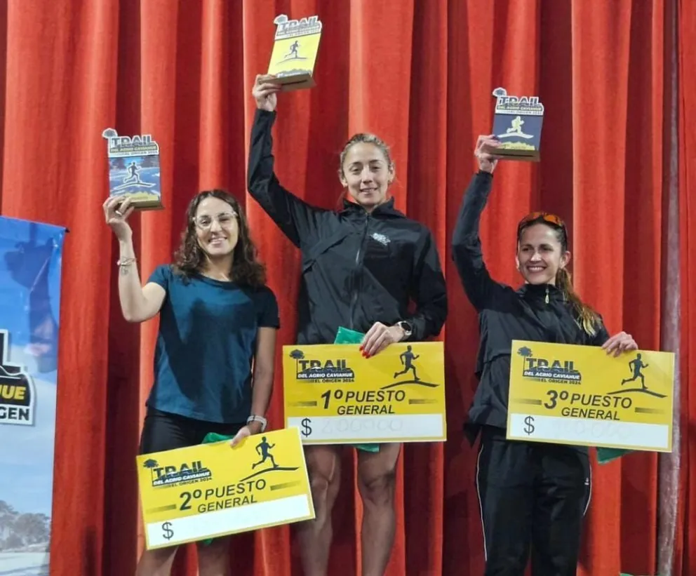 Vanina Nimis y Silvana Vallejos lograron podio en el Trail del Agrio