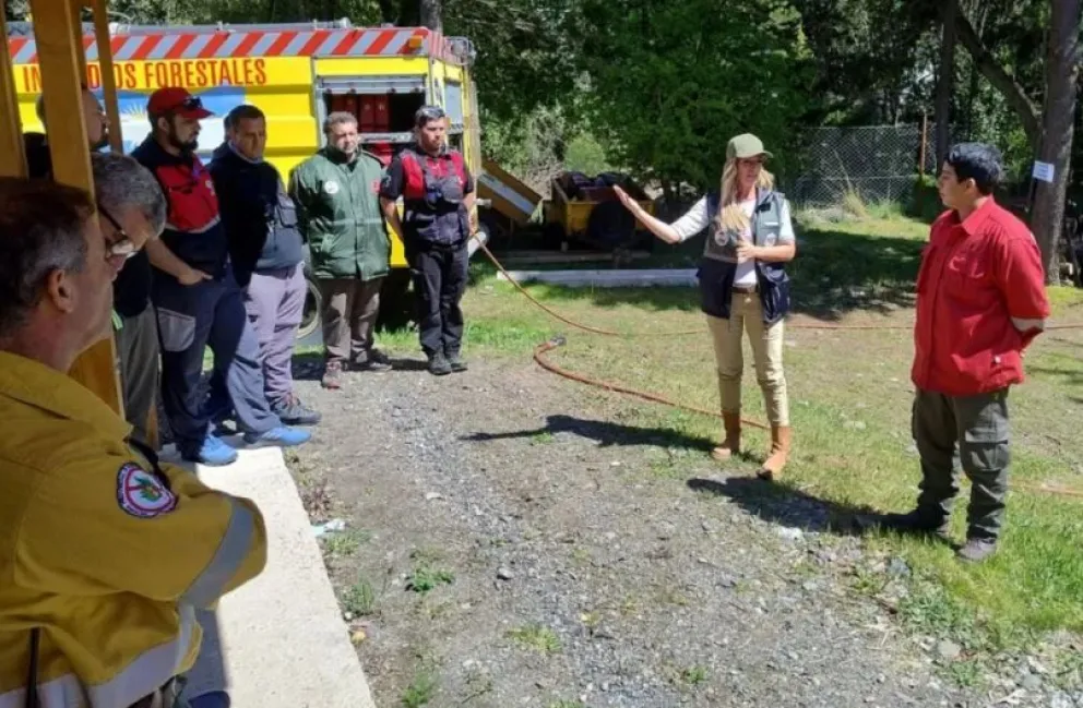Manejo del Fuego: provincia avanza con mejoras en equipamiento para el personal