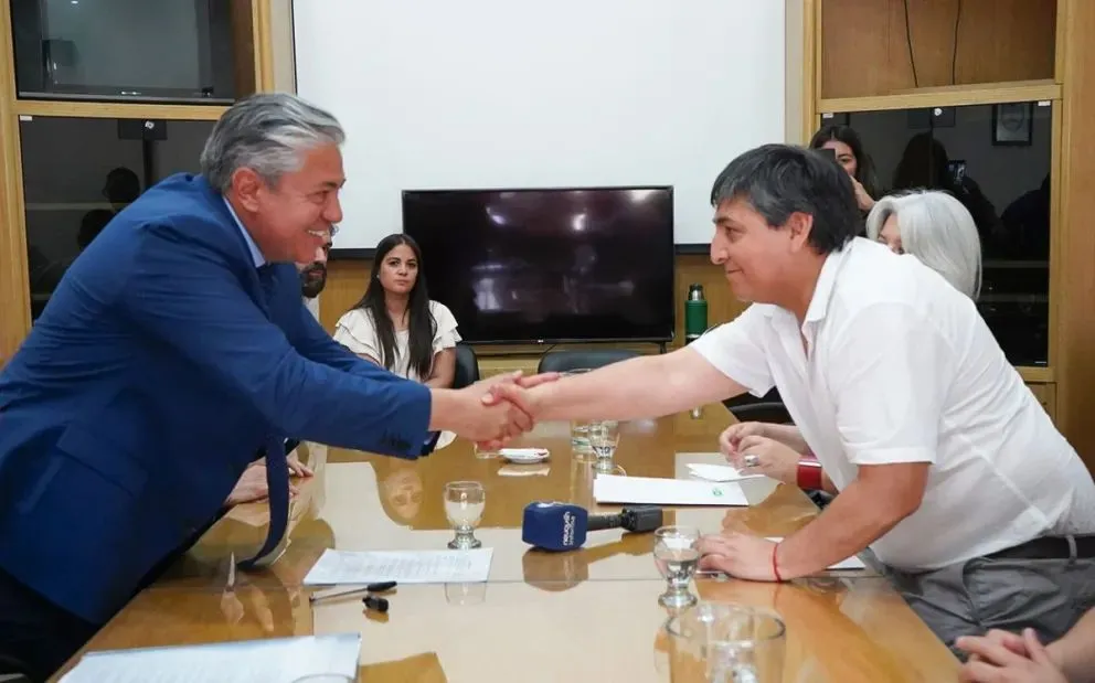 Tras el acuerdo salarial con ATE, Figueroa aseguró: “Estamos generando previsibilidad para los empleados estatales”