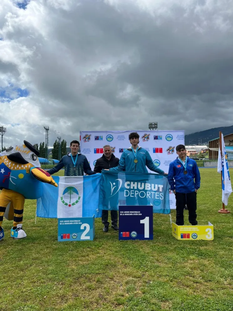 Medalla de Plata para Tomas Reyes en los juegos Binacionales de la Araucanía