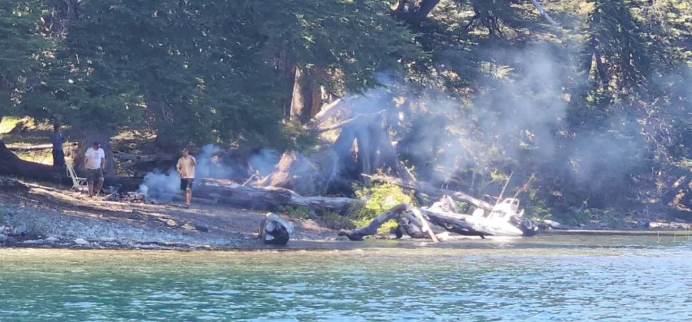 Fin de semana largo en el PN Nahuel Huapi: evacuaciones, perros, fogones, residuos, y otras “complicaciones”
