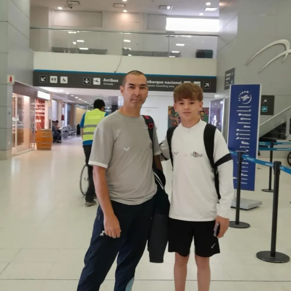 Felipe Bruni ya se encuentra en Paraguay para el Sudamericano de Gimnasia Artística