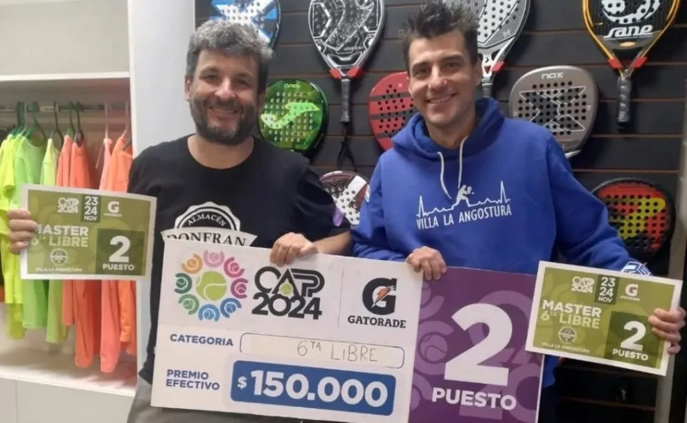 El Pádel regional cerró su competencia con el último Master en Patagonia Padel