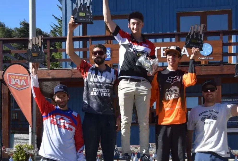 Luciano Salinas el gran ganador del cierre del Enduro APE