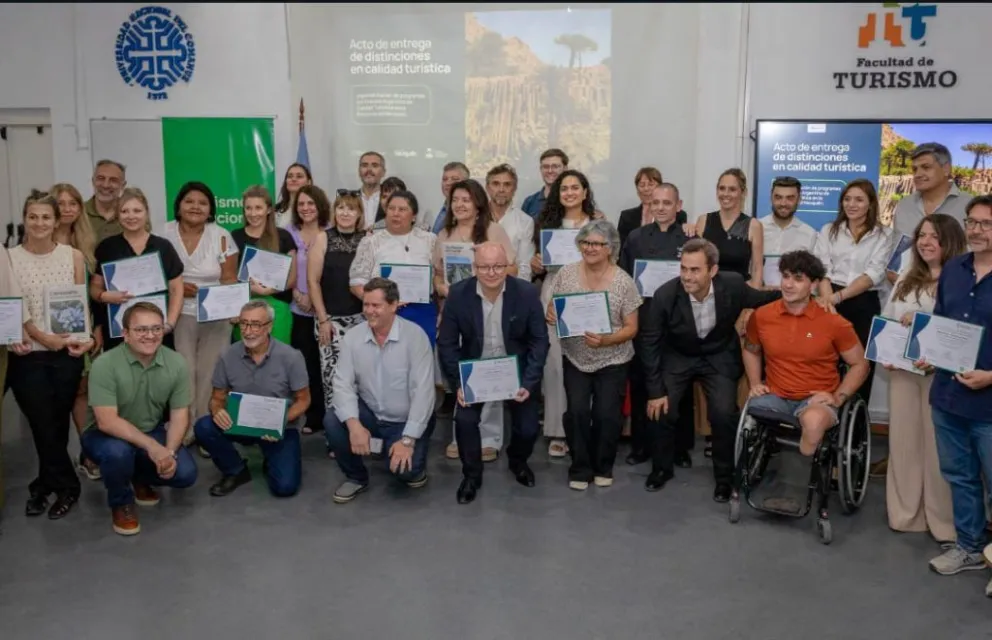 Seis complejos turísticos de Villa La Angostura fueron distinguidos por su calidad