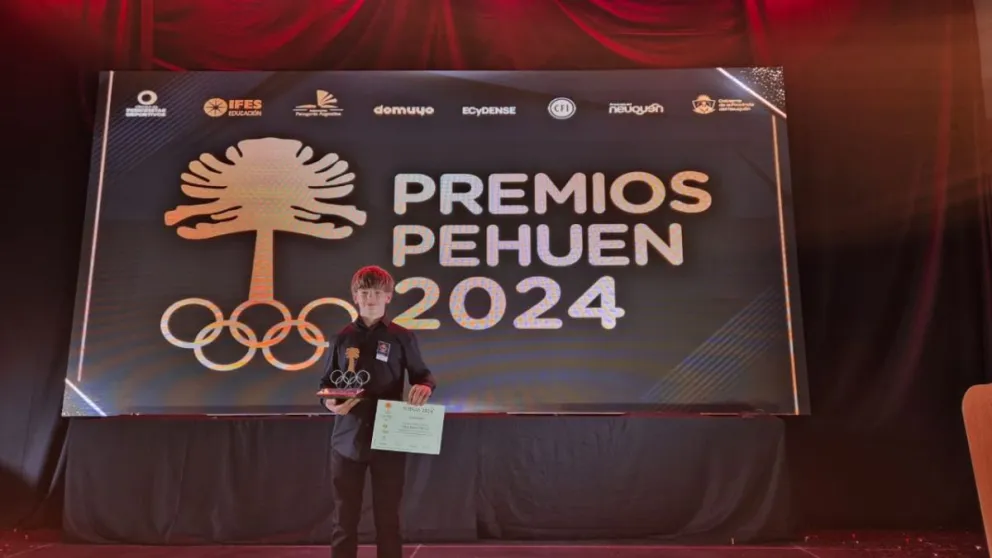 Felipe Bruni Damico se quedó con el Pehuen de Plata en la gimnasia artística provincial