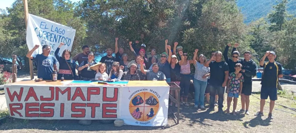 Paicil Antriao reafirmó su derecho sobre el camping Correntoso: “Llevamos más de 100 años en esta mapu” 