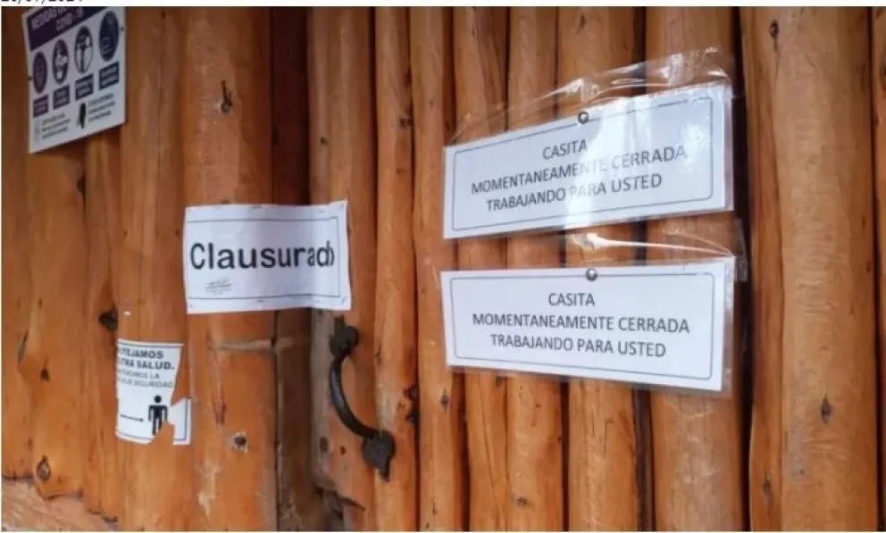 Tras siete meses, aún sigue clausurada la Casita de Té del Bosque de los Arrayanes
