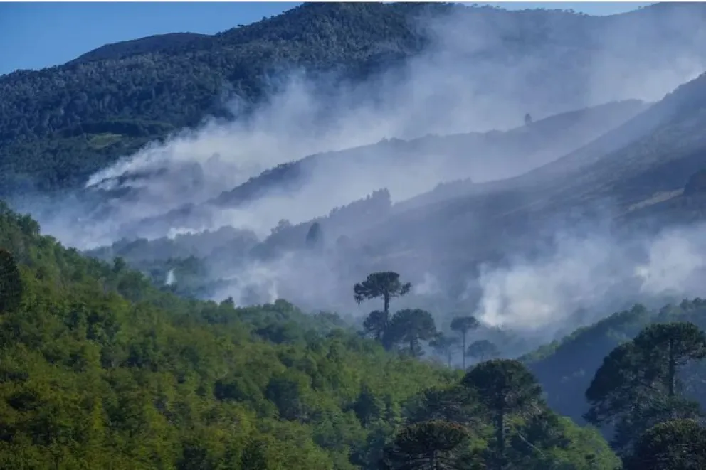 Se retoman las actividades en los lagos Quillén y Tromen: El incendio está contenido