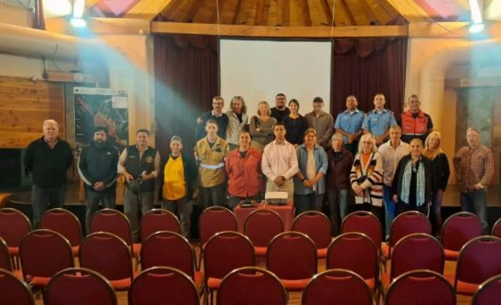 Se realizó una Jornada interinstitucional sobre prevención de incendios en Villa La Angostura