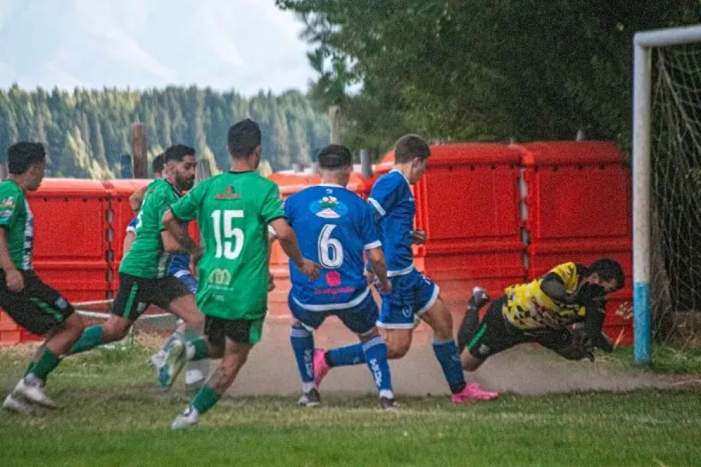 Dura derrota de Las Piedritas en Dina Huapi