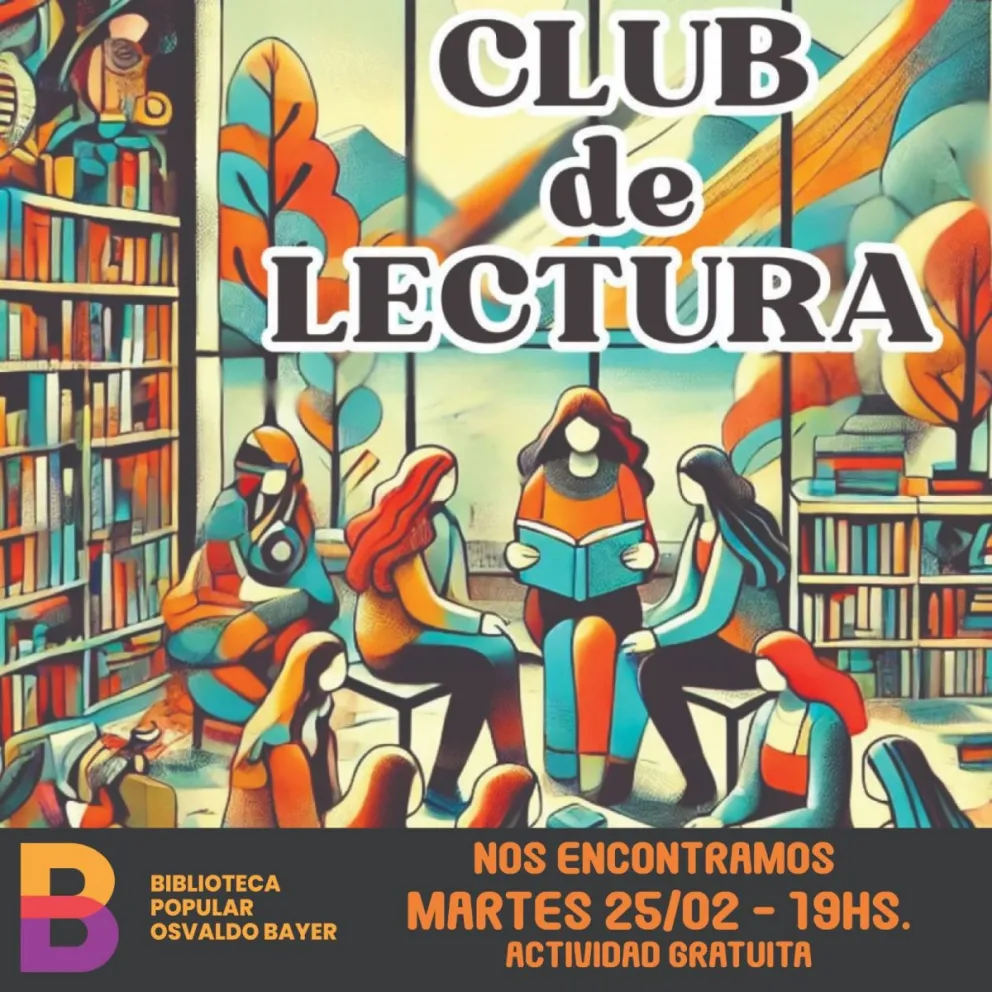 La Biblioteca Osvaldo Bayer lanza un Club de Lectura